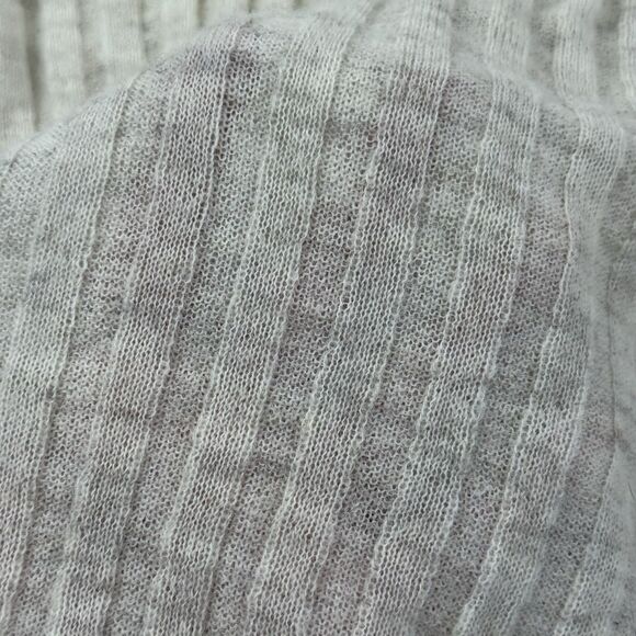 NEW Madewell Alpaca Blend Mockneck Soft Ribbed Long Sleeve Sweater XL Cream - Picture 3 of 11